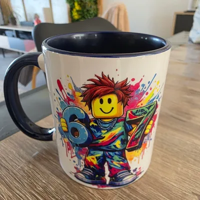 Mug roblox six seven 67 neuf